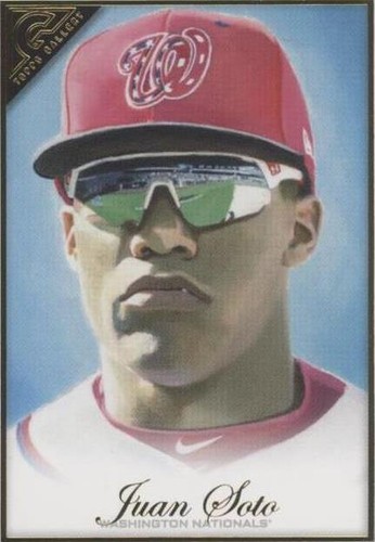 JUAN SOTO 2018 TOPPS GALLERY #126 RC ROOKIE NATIONALS