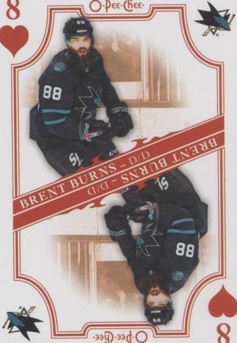 2019-20 O-Pee-Chee - Brent Burns #8H