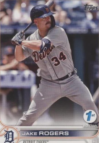 2022 Topps Series 1 1st Edition - Jake Rogers #198