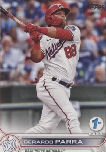2022 Topps Series 1 1st Edition - Gerardo Parra #220