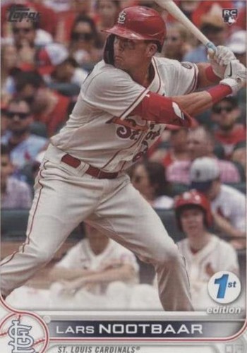 2022 Topps Series 1 1st Edition - Lars Nootbaar #58