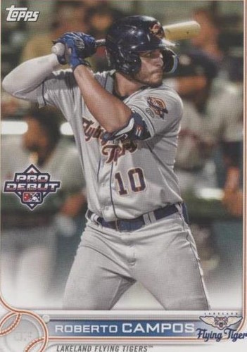 2022 Topps Pro Debut - Roberto Campos #PD-172