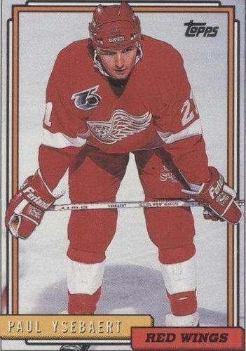 1992-93 Topps - Paul Ysebaert #58