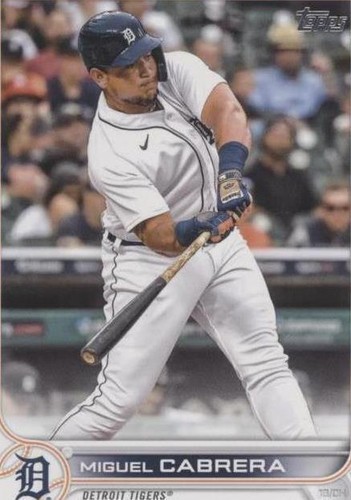 2022 Topps Series 1 - Miguel Cabrera #194