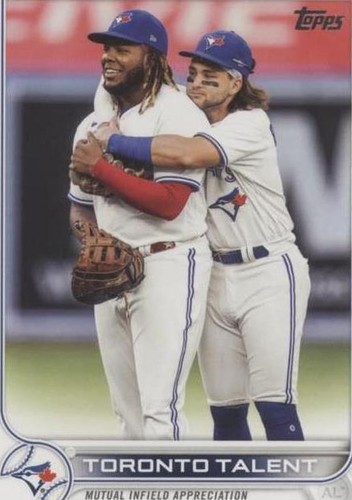 2022 Topps Series 2 - Bo Bichette Vladimir Guerrero Jr. #381