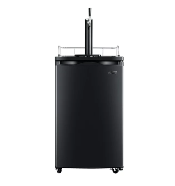 KEGERATOR KEG REFRIGERATOR Single 4.9 Cu. Ft, Black