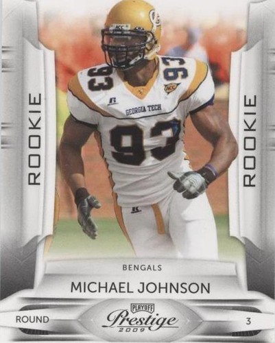 2009 Playoff Prestige Michael Johnson #176