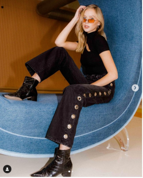 

REVICE DENIM Черные джинсы с потертостями и круглыми отверстиями в стиле 80-х годов Holey Grail Super, Черный, HOLEY GRAIL SUPER 80'S