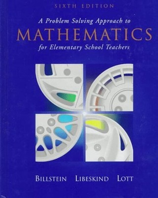 A Problem Solving Approach to Mathematics for Elementary School T