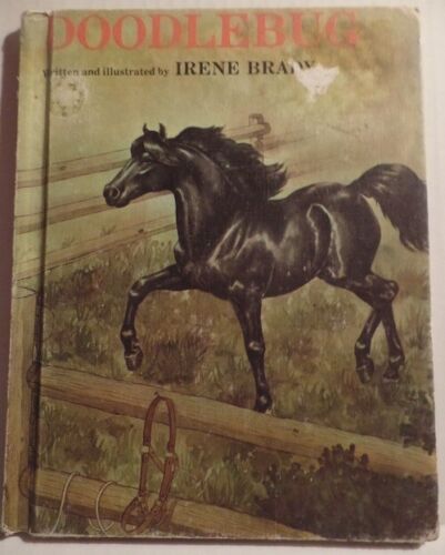 Doodlebug Hackney Stallion Show Pony Book Irene Brady 1977 Cart Horse Book HC