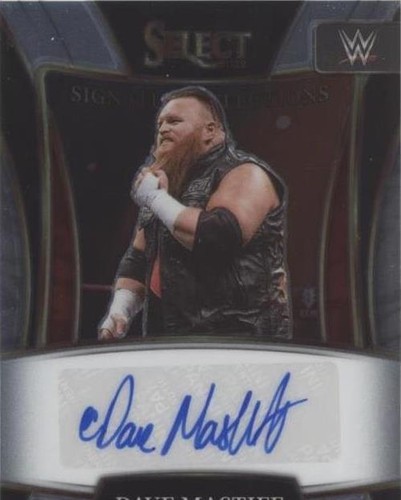 2022 Panini Select WWE - Dave Mastiff #SN-DMS