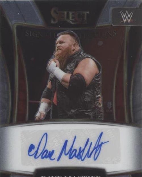 2022 Panini Select WWE - Dave Mastiff #SN-DMS