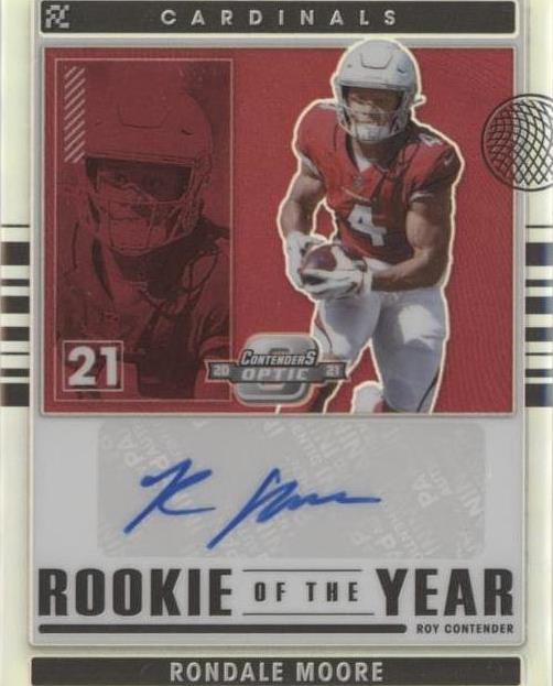 2021 Panini Contenders Optic Rondale Moore #RYC-RMO