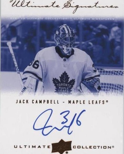 2021-22 Upper Deck Ultimate Collection - Jack Campbell #USR-JC