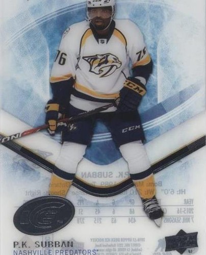 2016-17 Upper Deck Ice - P. K. Subban #18