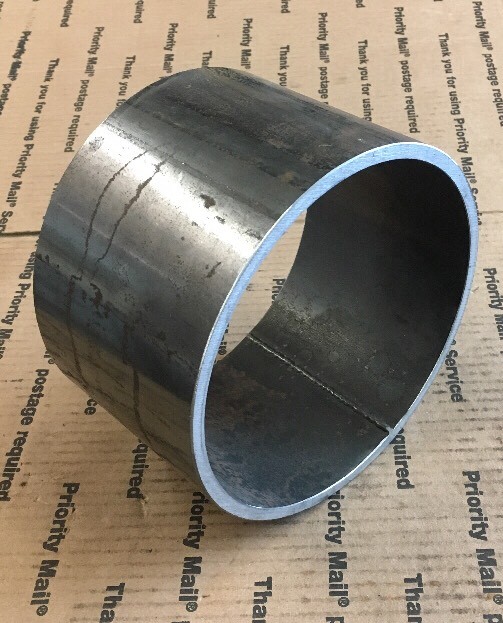 6" IPS Pipe Weld on Steel Collar 4” Long. 1/4" + THICK Wall Sch 40