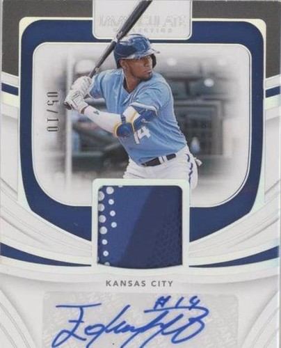 2022 Panini Immaculate Collection - Edward Olivares #IMS-EO