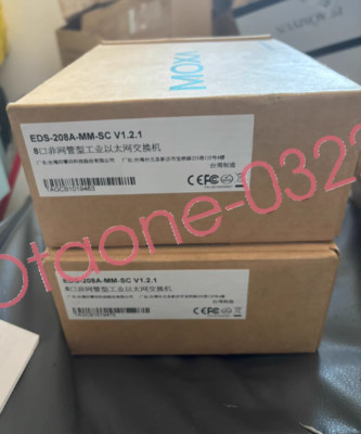 1PCS NEW MOXA EDS-208A-MM-SC V1.2.1 Expedited Shipping FedEx/DHL