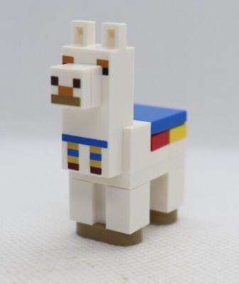 White Llama Alpaca 21167 Minecraft LEGO Minifigure Mini Figure