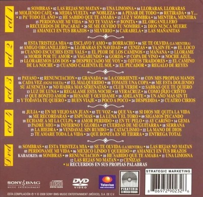 JAVIER SOLIS - 42 ANIVERSARIO: LAS 100 CLASICAS (WITH DVD) NEW CD