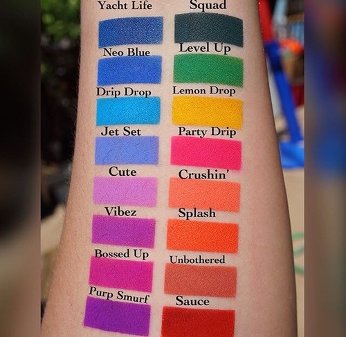 Coloured Raine Single Eyeshadow Bossed Up Vivid Pigment Matte AUTHENTIC BNIB