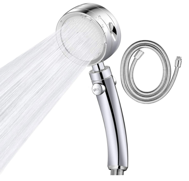 RV Shower Head with Hose and On Off