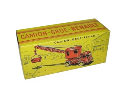 CIJ 3.81 boîte repro renault camion grue