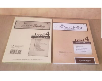 All About Spelling Level 4 BRAND NEW  also avail level 3
