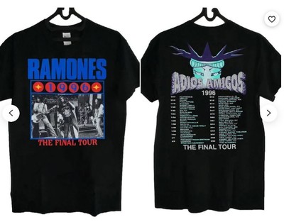 Vintage Ramones Adios Amigos The Final Tour 1996 T-Shirt