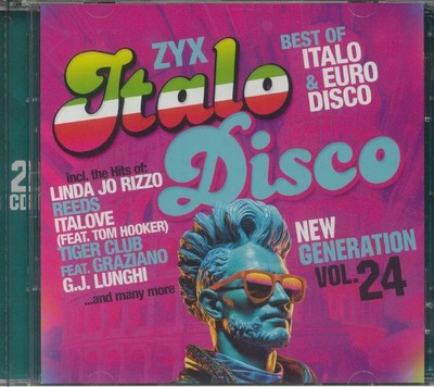 VARIOUS - ZYX Italo Disco New Generation Vol 24 - CD (unmixed 2xCD)