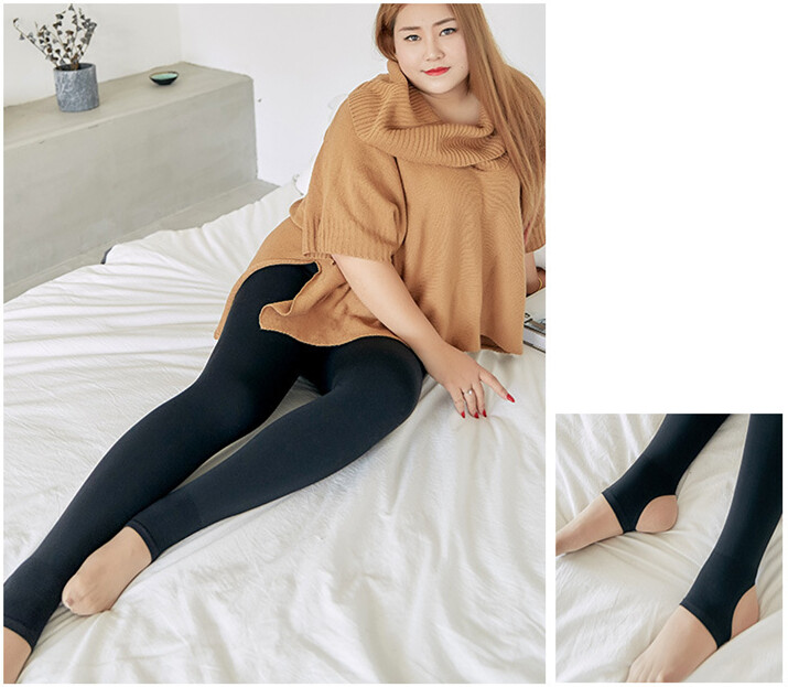 Women's Plus Size Flawless Legs Pantyhose 500g Thicken Velvet Warm