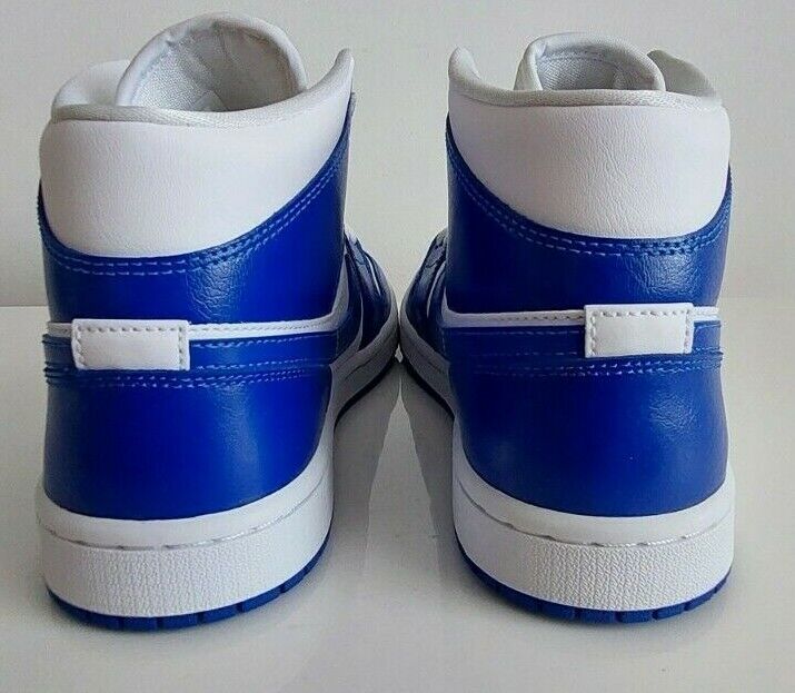 Pre-owned Jordan Size 9.5 -  1 Mid Kentucky Blue 2021