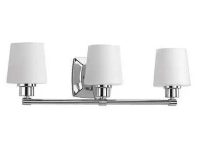 Progress Lighting Three Light Bath Vanity Glance - 3 Light  Polished Chrome