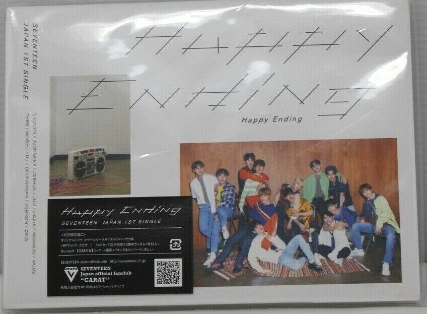 SEVENTEEN Happy Ending Limited Edition Type C CD+Blu-ray+