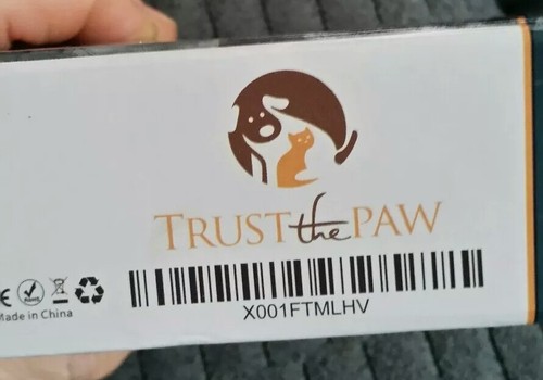 Trust the Paw - Bark Collar for 15-150 lbs Dog NO Shock - Sound & Vibration