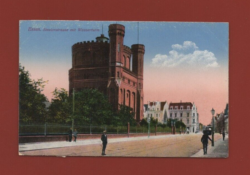 Allemagne - Essen - Steelerstrasse Mit Wasserturm  ---   (I 8281)