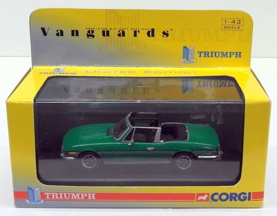 Vanguards 1/43 Scale Diecast VA10103 Triumph Stag Java Green