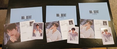 STRAY KIDS SKZ Maxident Love Letter & Polaroid LOT 2 Han 1 Seungmin
