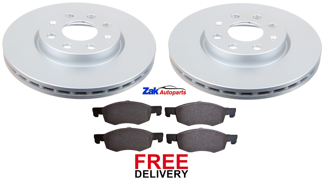 FOR VAUXHALL CORSA E 1.2 & 1.4 (2014 ONWARDS) FRONT BRAKE DISCS & PADS