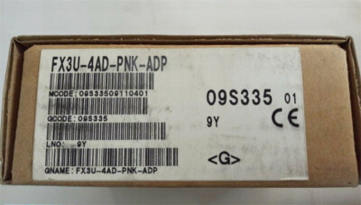1PC Mitsubishi NEW FX3U-4AD-PNK-ADP PLC IN BOX in stock via DHL/FEDEX