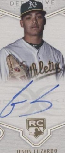 2020 Topps Definitive Collection - Jesus Luzardo #DRA-JL