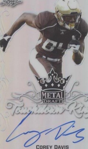 2017 Leaf Metal Draft Corey Davis #TK-CD1