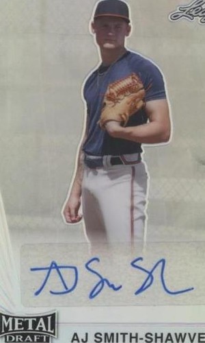 2021 Leaf Metal Draft - AJ Smith-Shawver #LA-AJS