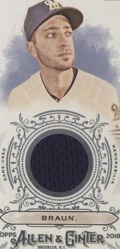 2018 Topps Allen & Ginter - Ryan Braun #FSRB-RB