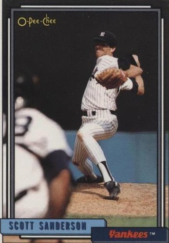 1992 O-Pee-Chee - Scott Sanderson #480