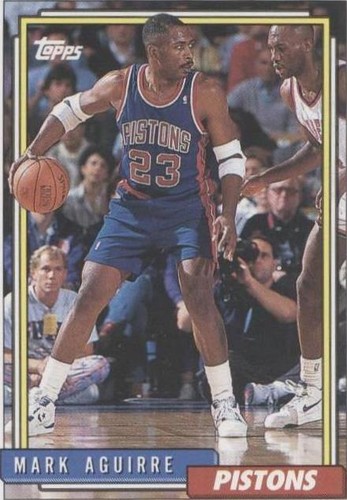 1992-93 Topps - Mark Aguirre #86