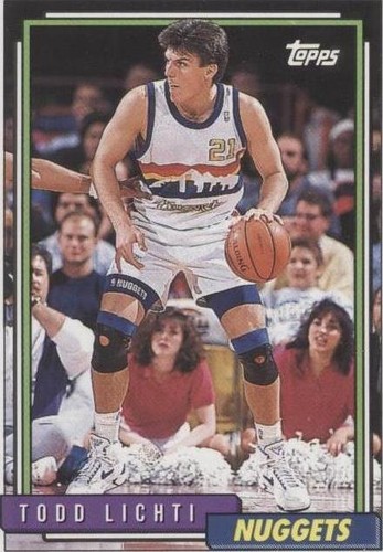 1992-93 Topps - Todd Lichti #182