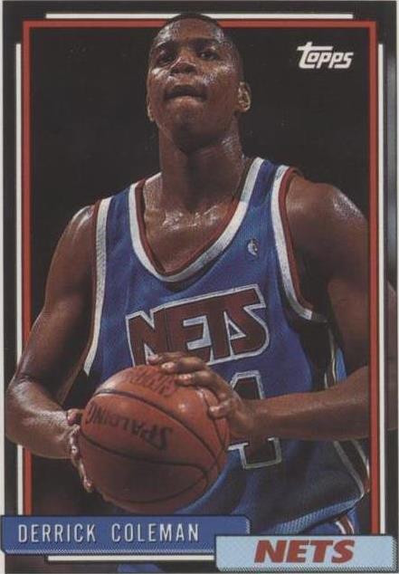1992-93 Topps - Derrick Coleman #230