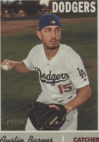 2019 Topps Heritage High Number - Austin Barnes #597
