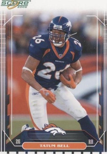 2006 Score Tatum Bell #80